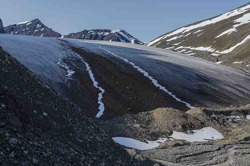 127 - Noruega - islas Svalbard - isla de Spitsbergen - fiordo Liefdefjord - Andoyane